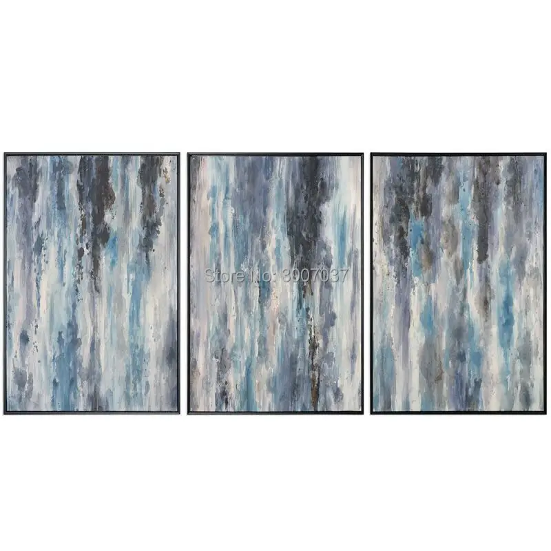Modern Abstract Blue and Grey with White Oil Painting on Canvas Poster Modern Art Wall Picture for Living Room Cuadros Decor
Modern Abstract Blue and Grey with White Oil Painting on Canvas Poster Modern Art Wall Picture for Living Room Cuadros Decor