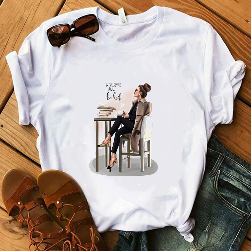 My Weekend Is All Booked Lady T-shirt 100% Cotton Hipster Girl Shirt Summer Beach T Shirt Soft O-Neck White Vogue Casual Tees
My Weekend Is All Booked Lady T-shirt 100% Cotton Hipster Girl Shirt Summer Beach T Shirt Soft O-Neck White Vogue Casual Tees