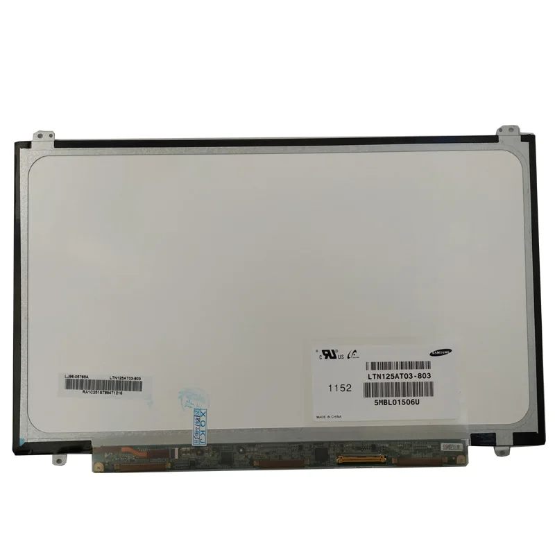 Тонкий светодиодный ЖК экран WXGA HD класса A + 12 5 дюйма lp125 wh2 SLT2 LTN125AT03 для Samsung NP400B2B