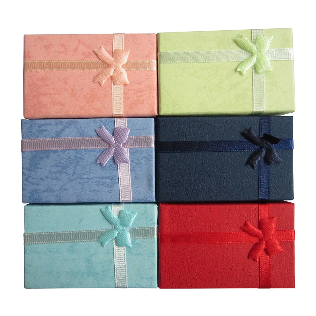 12pcs Paper Jewelry Gifts Boxes For Display-Rings Small Watches Necklaces Earrings Bracelet Gift Packaging Box (Mi | Украшения и