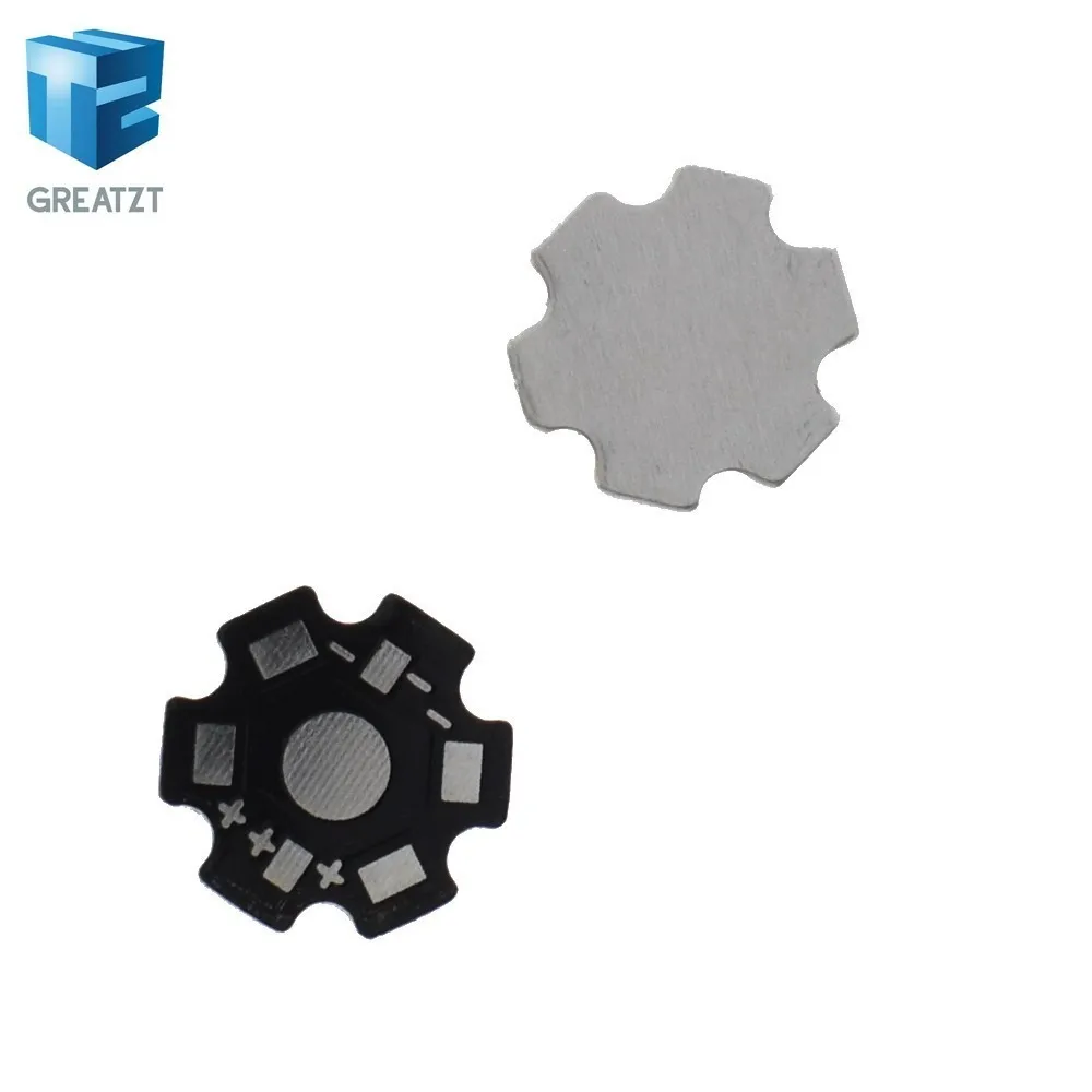 GREATZT 10pcs/lot GREATZT 1W 3W 5W High Power LED Heat Sink Aluminum Base Plate
GREATZT 10pcs/lot GREATZT 1W 3W 5W High Power LED Heat Sink Aluminum Base Plate