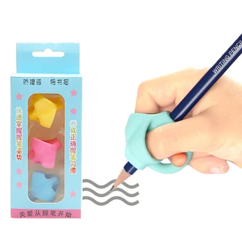 3Pcs/Set Creative Three Fingers Pen Grips Cute Pen Grips For Kids Writing Posture Corrector Tools School Supplies Stationery
3Pcs/Set Creative Three Fingers Pen Grips Cute Pen Grips For Kids Writing Posture Corrector Tools School Supplies Stationery