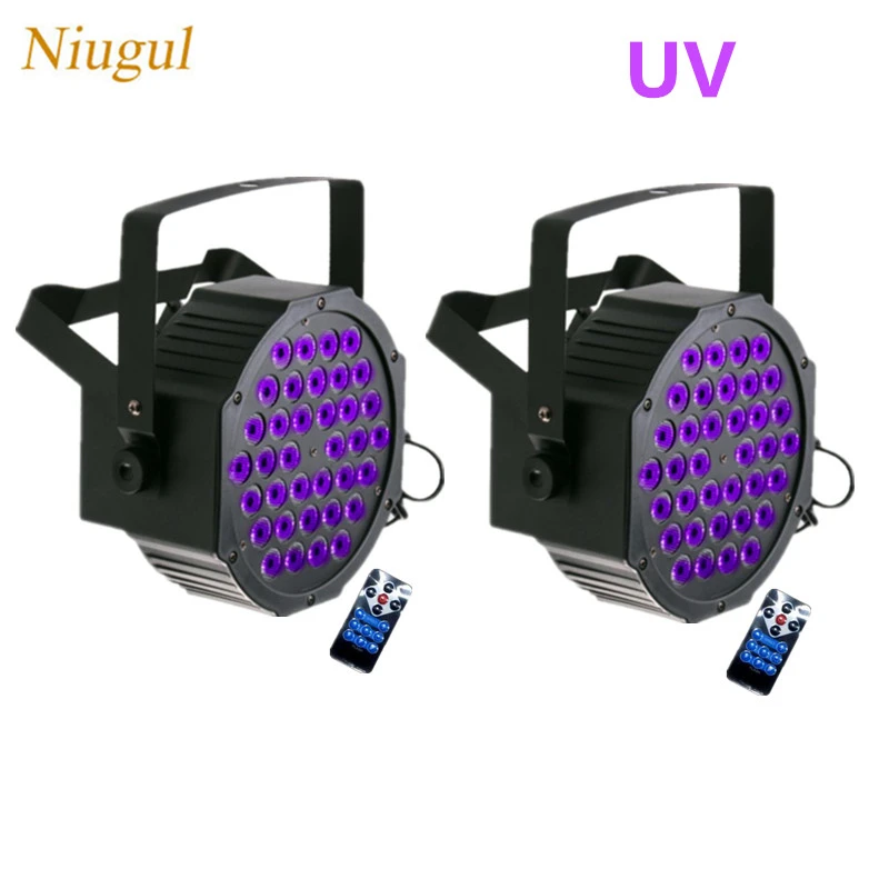 2pcs/lot UV LED Par Lights Ultraviolet Light Flat Par LED DMX512 Control Can Par LED Spotlight DJ Projector Wash Stage Lighting
2pcs/lot UV LED Par Lights Ultraviolet Light Flat Par LED DMX512 Control Can Par LED Spotlight DJ Projector Wash Stage Lighting