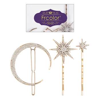3PCS Exquisite Vintage Moon Star Snowflake Hair Pins Headpiece Hair Accessories for Women
3PCS Exquisite Vintage Moon Star Snowflake Hair Pins Headpiece Hair Accessories for Women