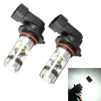 New 9005 HB3 9145 H10 100W High Power LED Fog Driving Light Bulb 6000K White 2PC Universal LED Car Lamps
New 9005 HB3 9145 H10 100W High Power LED Fog Driving Light Bulb 6000K White 2PC Universal LED Car Lamps