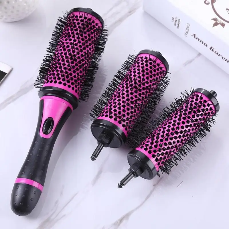 1 Set Round Hair Curling Combs Roller Curl Hair Detachable Handle Combs Hair Styling Tools Women Home Salon DIY Hair Curling
1 Set Round Hair Curling Combs Roller Curl Hair Detachable Handle Combs Hair Styling Tools Women Home Salon DIY Hair Curling