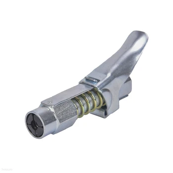 Heavy-duty Grease Gun Coupler Onto Zerk 10,000 PSI1/8" High Pressure Grease Fitted Double Handle Grease Filling Head Self-lock 3
Heavy-duty Grease Gun Coupler Onto Zerk 10,000 PSI1/8" High Pressure Grease Fitted Double Handle Grease Filling Head Self-lock 3