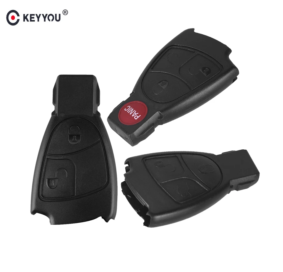 KEYYOU 10X Replacements Remote Car Key Cover Shell For Mercedes Benz B C E ML S CLK CL Smart Key Fob Case 2/3/4 Button No Logo
KEYYOU 10X Replacements Remote Car Key Cover Shell For Mercedes Benz B C E ML S CLK CL Smart Key Fob Case 2/3/4 Button No Logo