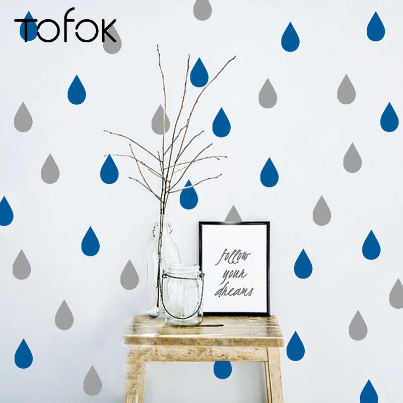 Tofok 20pcs/set Colorful Raindrop DIY Vinyl Wall Sticker Nordic Style Living Room Home PVC Mural Decals Store Office Wallpaper
Tofok 20pcs/set Colorful Raindrop DIY Vinyl Wall Sticker Nordic Style Living Room Home PVC Mural Decals Store Office Wallpaper