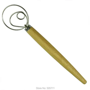 200pcs/lot Original Kitchen 13 Inch Stainless Steel Dough Whisk Large Danish Bread Whisk
200pcs/lot Original Kitchen 13 Inch Stainless Steel Dough Whisk Large Danish Bread Whisk