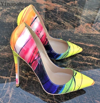 Vinapobo Women Pumps Yellow Print Patent Leather Shallow High Heels Women Shoes Pointed Toe Stiletto High Heels Wedding Shoes
Vinapobo Women Pumps Yellow Print Patent Leather Shallow High Heels Women Shoes Pointed Toe Stiletto High Heels Wedding Shoes
