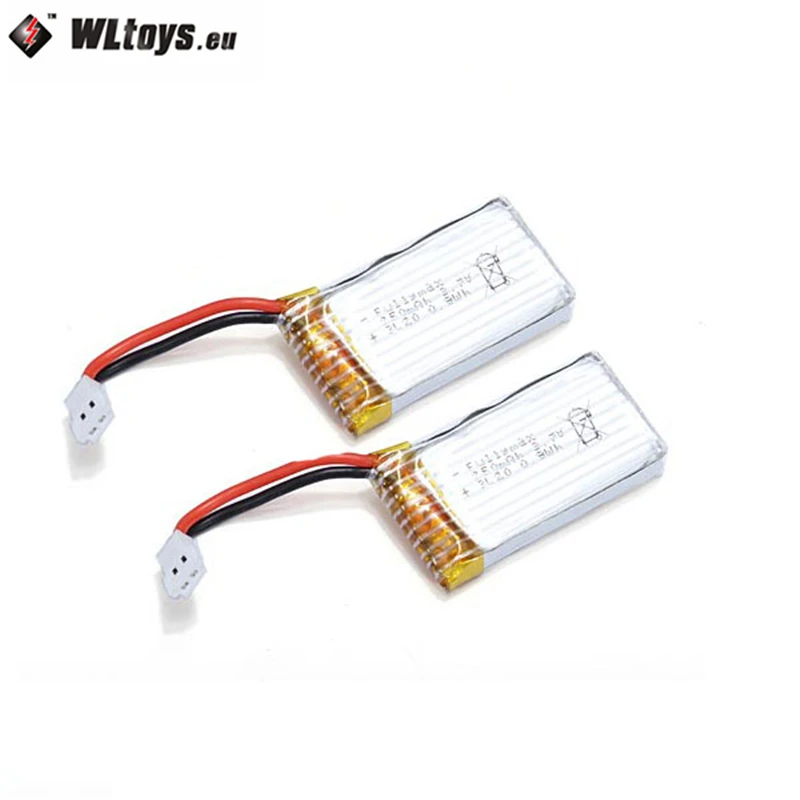 

New Arrivals 2PCS WLtoys V966 V988 V911S Helicopter Parts 3.7V 250mAh Lipo Battery V966-016 For RC Models Spare Part DIY Accs