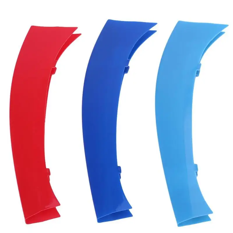 Tri-Color Grille Insert Trims Front Kidney Grille Strips for BMW X3 F25 F26
Tri-Color Grille Insert Trims Front Kidney Grille Strips for BMW X3 F25 F26