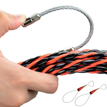 Newest 10/15M Fish Tape Electrical Wire Threader Electrician Threading Device Wire Cable Running Puller Construction Tools
Newest 10/15M Fish Tape Electrical Wire Threader Electrician Threading Device Wire Cable Running Puller Construction Tools