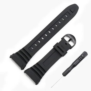 Watch accessories resin strap men's pin buckle for casio W-96H outdoor sports waterproof watch with women
Watch accessories resin strap men's pin buckle for casio W-96H outdoor sports waterproof watch with women