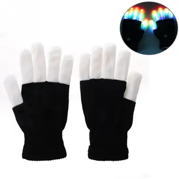 200pair Flashing Fingertip Light 7 Mode LED Gloves Mittens Costumes Rave Party Skating Riding Party Accessory DHL
200pair Flashing Fingertip Light 7 Mode LED Gloves Mittens Costumes Rave Party Skating Riding Party Accessory DHL