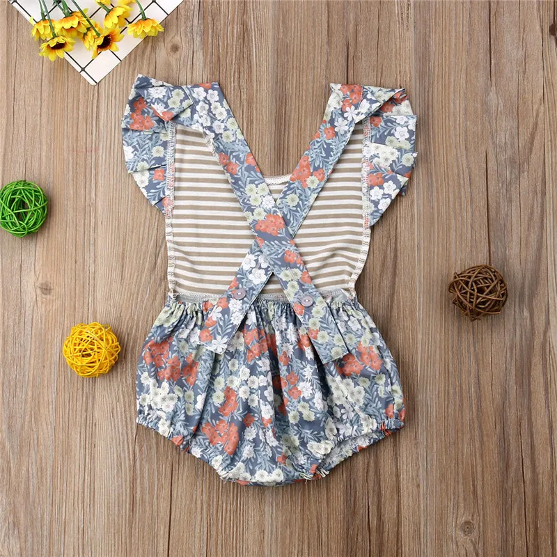 Newborn Baby Girls Ruffle Floral Color Romper Bodysuit Jumpsuit Outfits Sunsuit Kids Casual Clothes Vestido Infantil
Newborn Baby Girls Ruffle Floral Color Romper Bodysuit Jumpsuit Outfits Sunsuit Kids Casual Clothes Vestido Infantil