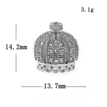 Tassel DIY Accessories Caps Pave Wholesale For Earrings Zircon Tassels Findings Supplies NEW Jewelry Micro Beads Crown
Tassel DIY Accessories Caps Pave Wholesale For Earrings Zircon Tassels Findings Supplies NEW Jewelry Micro Beads Crown