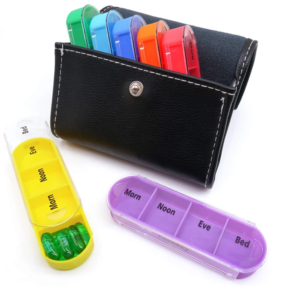 1 Set Pill Boxes Partitioned Portable Dispensing Pill Box Organiser Set with PU Storage Bag for traveling Work Outdoors
1 Set Pill Boxes Partitioned Portable Dispensing Pill Box Organiser Set with PU Storage Bag for traveling Work Outdoors