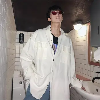 2020 Spring Korean Version Of The Campus Style Fashion Trend Casual Men's Long-sleeved Solid Color Single-breasted Loose Shirt
2020 Spring Korean Version Of The Campus Style Fashion Trend Casual Men's Long-sleeved Solid Color Single-breasted Loose Shirt