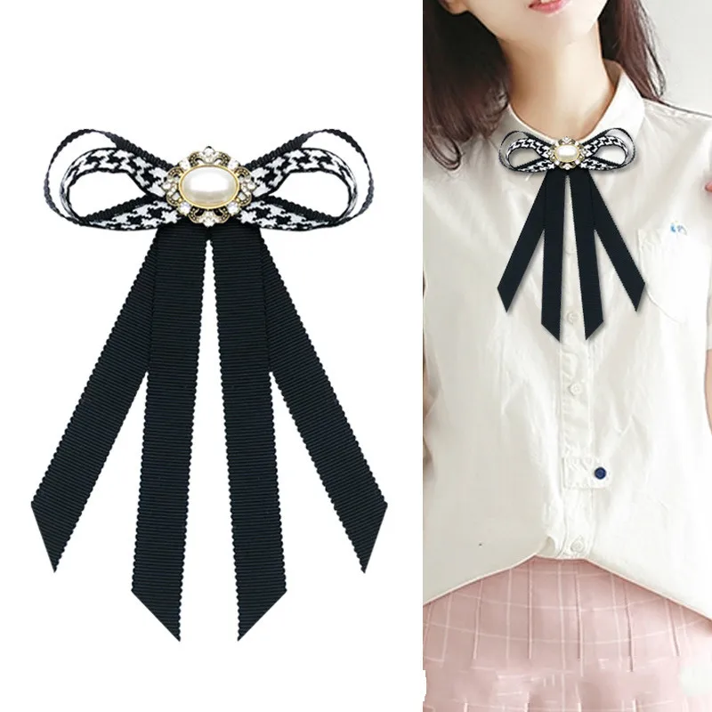 i-Remiel Korean Ties Bow Brooch Houndstooth Lattice Lady Professional Tie Bra Crystal Pearl Brooch Women Clothing & Accessories
i-Remiel Korean Ties Bow Brooch Houndstooth Lattice Lady Professional Tie Bra Crystal Pearl Brooch Women Clothing & Accessories