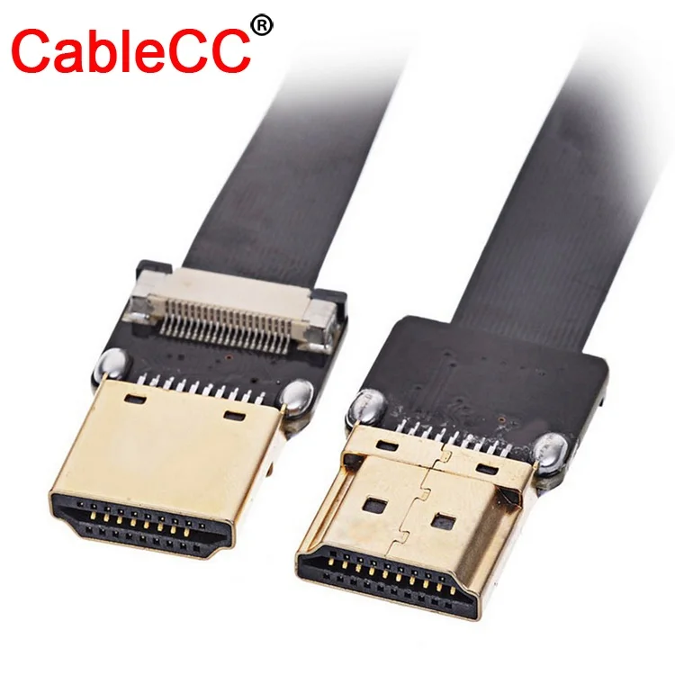 FPV Micro HDMI Mini HDMI 90 degree Adapter 5cm-100cm FPC Ribbon Flat HDMI Cable Pitch 20pin for Multicopter Aerial Photography
FPV Micro HDMI Mini HDMI 90 degree Adapter 5cm-100cm FPC Ribbon Flat HDMI Cable Pitch 20pin for Multicopter Aerial Photography