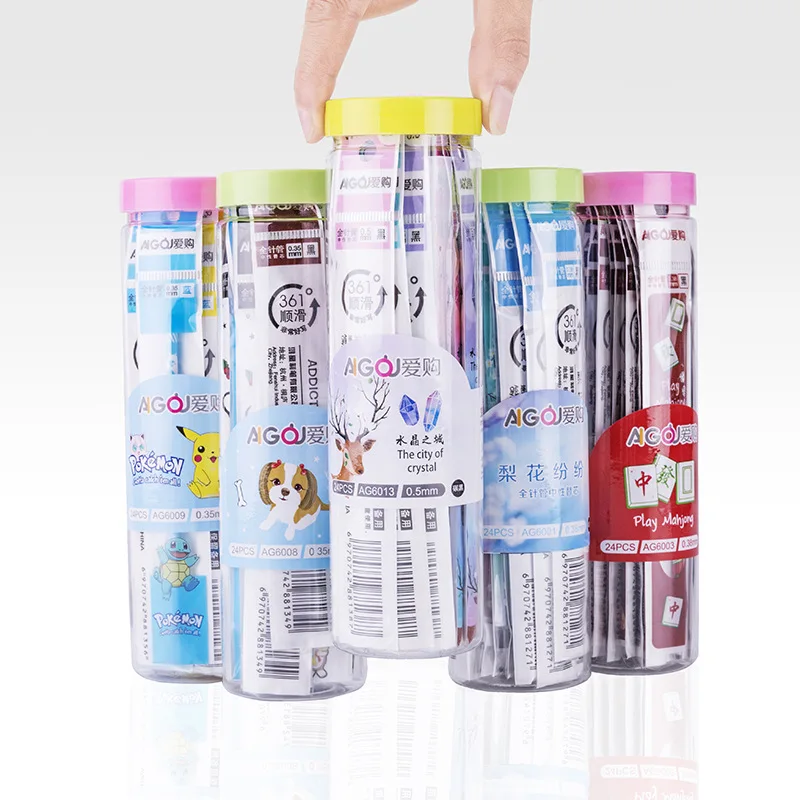 Intending 24pcs/Lot Refill for Gel Pen Tube-Contained Raw Fresh Student Rechange Pen Core Candy Color Stationery Supplies Gift
Intending 24pcs/Lot Refill for Gel Pen Tube-Contained Raw Fresh Student Rechange Pen Core Candy Color Stationery Supplies Gift