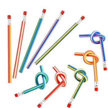 25 Pcs Soft Flexible Bendy Pencils Magic Bend Toys School Stationary Equipment For Kids Party Bag Fillers Party Favor Supplies
25 Pcs Soft Flexible Bendy Pencils Magic Bend Toys School Stationary Equipment For Kids Party Bag Fillers Party Favor Supplies