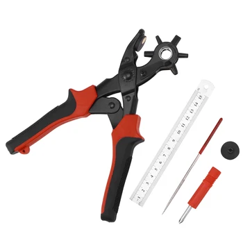 1PC Belt Drilling Tool Set Long Service Life Professional Revolving Punching Kit for Cardboard Leather Canvas
1PC Belt Drilling Tool Set Long Service Life Professional Revolving Punching Kit for Cardboard Leather Canvas
