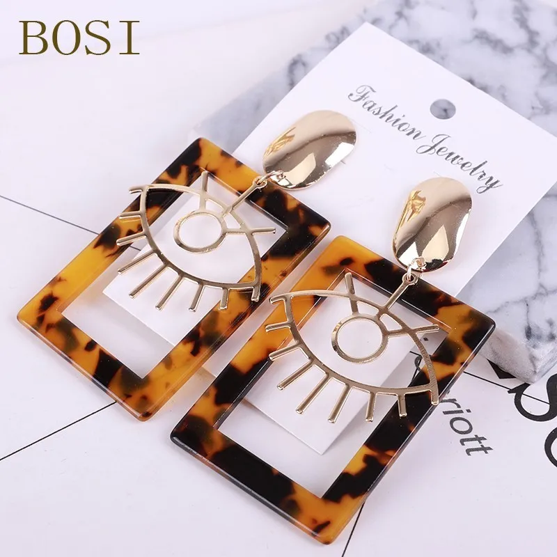 2019 hot ZA jewelry Brown Acrylic Drop Earring Bohemian Big Geometric Fashion Women Statement Long Gift Acetate Earring new
2019 hot ZA jewelry Brown Acrylic Drop Earring Bohemian Big Geometric Fashion Women Statement Long Gift Acetate Earring new