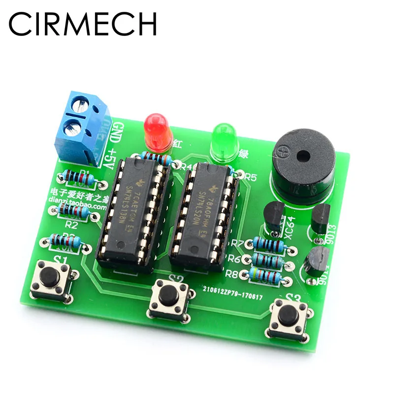 CIRMECH three voting machine diy kit 3 person voting machine suite electronic production training kit parts DIY circuit
CIRMECH three voting machine diy kit 3 person voting machine suite electronic production training kit parts DIY circuit