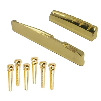 ABGZ-6PCS Guitar Brass Bridge Pins Saddle Nut Replacement Parts for Acoustic Guitar
ABGZ-6PCS Guitar Brass Bridge Pins Saddle Nut Replacement Parts for Acoustic Guitar