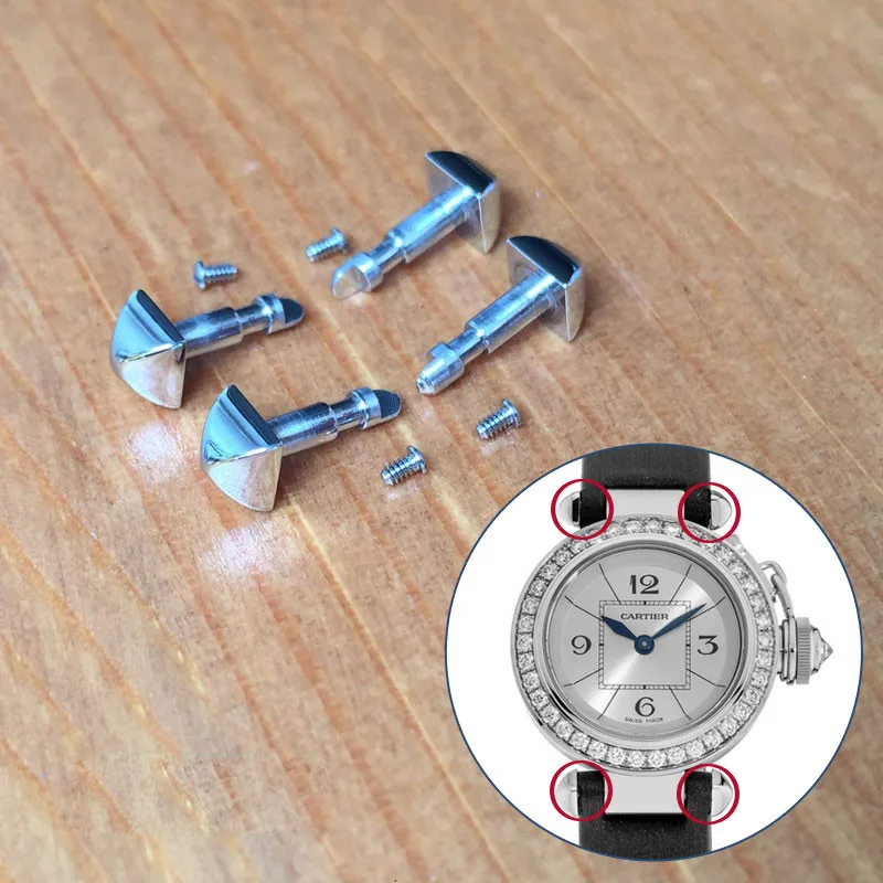 steel watch screw rod for Cartier Pasha 28mm watch lug connect strap screw tube parts tools
steel watch screw rod for Cartier Pasha 28mm watch lug connect strap screw tube parts tools