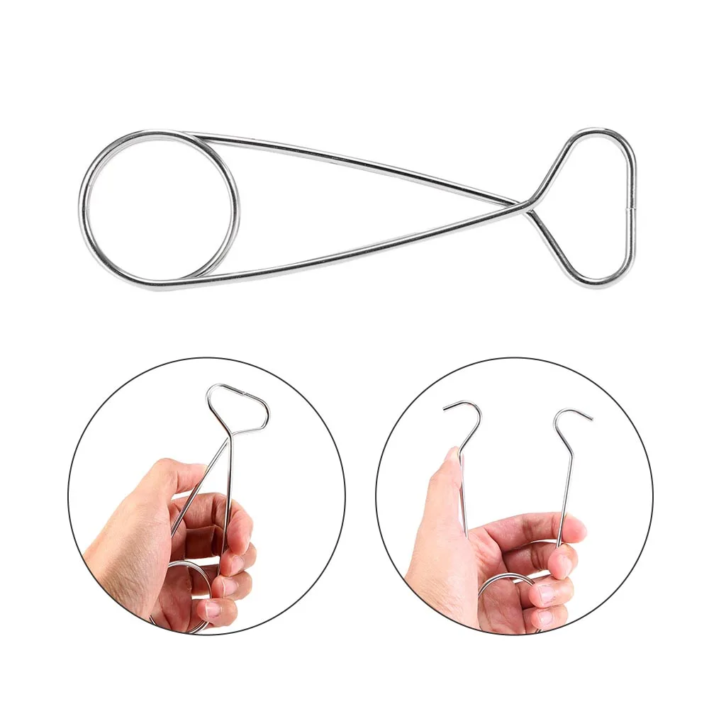 Spring Steel Multifunctional Fish Mouth Spreader Fish Lip Opener Outdoor Camping Pot Bottle Hanger Hanging Tool
Spring Steel Multifunctional Fish Mouth Spreader Fish Lip Opener Outdoor Camping Pot Bottle Hanger Hanging Tool