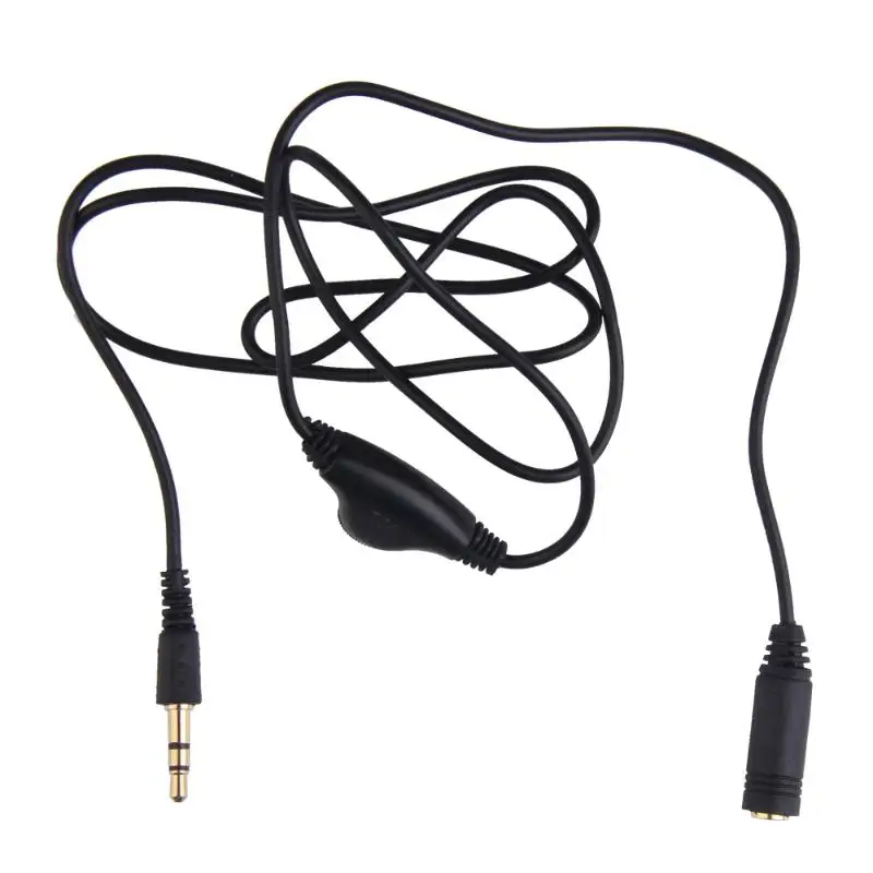 Earphone in Line Volume Control Cable Male to F 3.5mm Stereo Audio Adaptor 
Earphone in Line Volume Control Cable Male to F 3.5mm Stereo Audio Adaptor