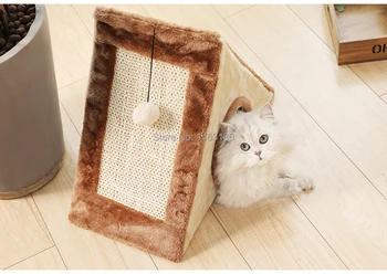6pcs/lot Multi-functional Funny Cat Scratcher Toy With Ball Toy Soft Cat Kitten Sleeping Bed House Fast Express Free Shipping
6pcs/lot Multi-functional Funny Cat Scratcher Toy With Ball Toy Soft Cat Kitten Sleeping Bed House Fast Express Free Shipping