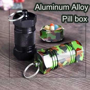 Outdoor Portable Waterproof Outdoor Medicine Pill Container Aluminum Alloy Case Keychain Metal Waterproof Box Case Container
Outdoor Portable Waterproof Outdoor Medicine Pill Container Aluminum Alloy Case Keychain Metal Waterproof Box Case Container