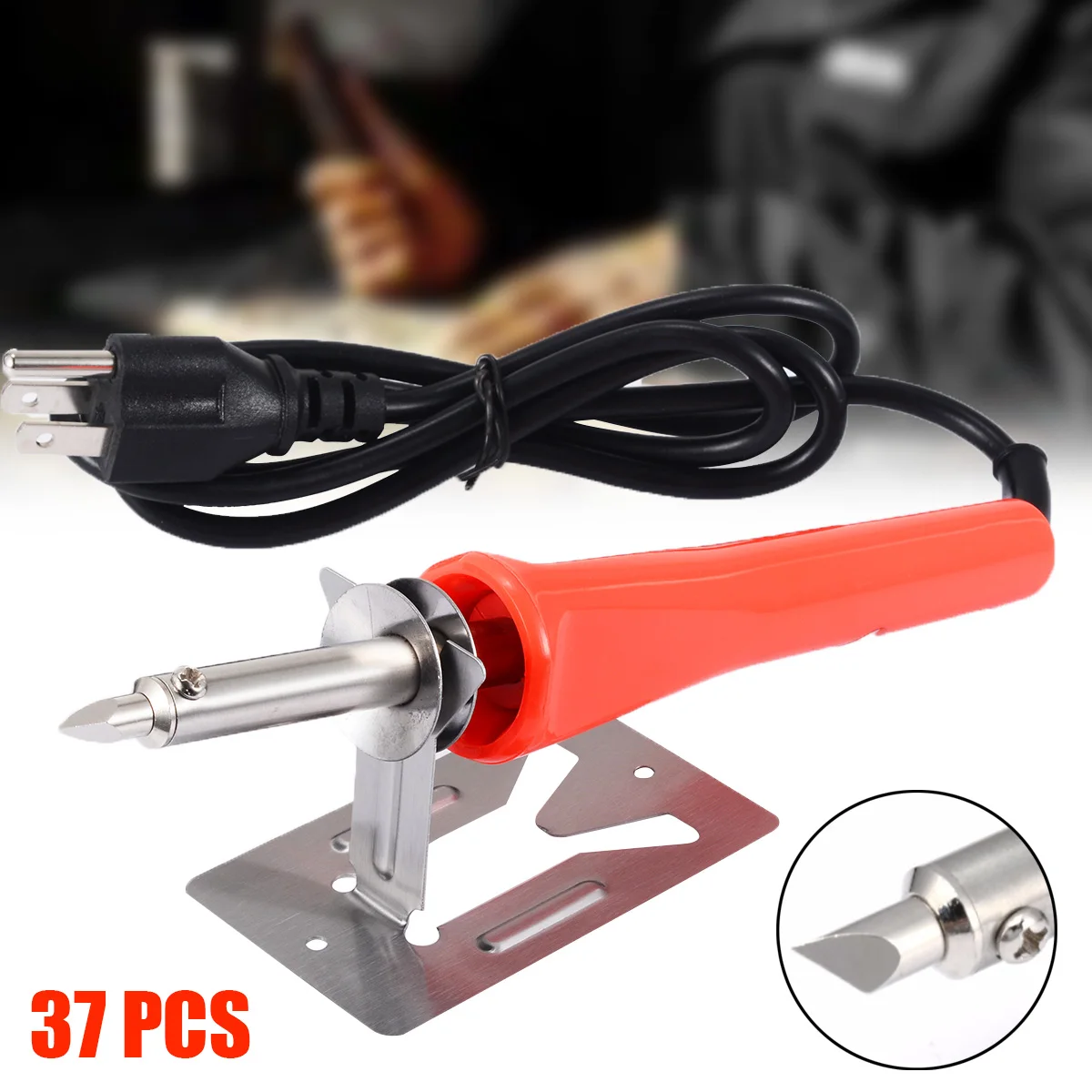 37pcs 30W US Plug Wood Burning Pen Soldering Tool Engraver Pyrography Kit Art Craft Tips For Carving Drawing Lettering
37pcs 30W US Plug Wood Burning Pen Soldering Tool Engraver Pyrography Kit Art Craft Tips For Carving Drawing Lettering