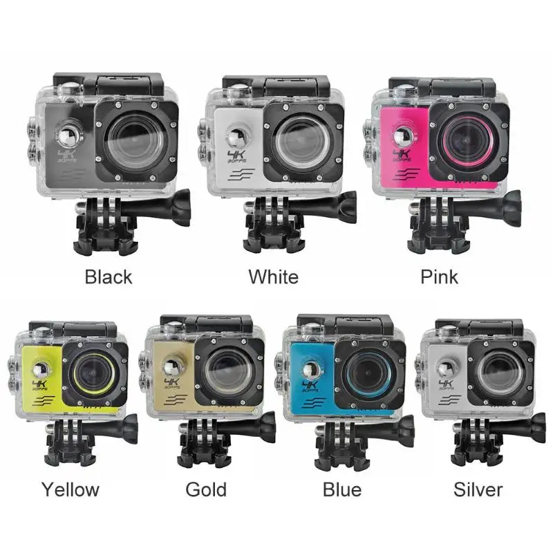 4K Action Camera DV Sports Cam With Remote Control/ Helmet Base WIFI 1080P 16MP 4X Zoom Helmet 30m Waterproof Underwater
4K Action Camera DV Sports Cam With Remote Control/ Helmet Base WIFI 1080P 16MP 4X Zoom Helmet 30m Waterproof Underwater