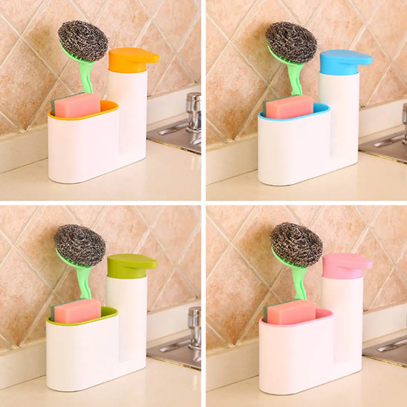 Press type Sink Soap Liquid Detergent Storage Box Kitchen Dish Cloth Sponge Brush Drain Storage Rack Desktop Organizer
Press type Sink Soap Liquid Detergent Storage Box Kitchen Dish Cloth Sponge Brush Drain Storage Rack Desktop Organizer