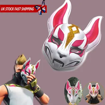 Halloween Fox Drift Latex Mask Helmet Mens Womens Halloween Cosplay Costume Gift Party Masks
Halloween Fox Drift Latex Mask Helmet Mens Womens Halloween Cosplay Costume Gift Party Masks