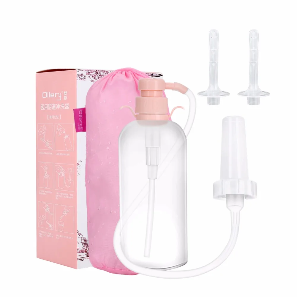 

350ml Medical Vagina Irrigator Syringe Anal Cleaner Enemator Reusable Vaginal Washing Device Female Vaginal Enema Douche Shower