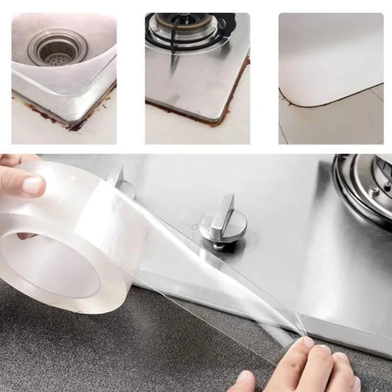 3cm 5cm Width Bathroom Sink Bath Toilet Sealing Strip Tape Transparent PVC Self Adhesive Waterproof Mildewproof Wall Sticker
3cm 5cm Width Bathroom Sink Bath Toilet Sealing Strip Tape Transparent PVC Self Adhesive Waterproof Mildewproof Wall Sticker