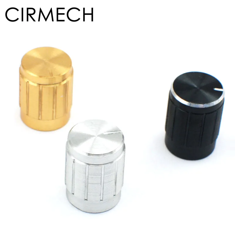 CIRMECH Potentiometer Knob Aluminum Knobs Cap Color Colorful Caps Electronic Component for Rotary Potentiometer 1pcs
CIRMECH Potentiometer Knob Aluminum Knobs Cap Color Colorful Caps Electronic Component for Rotary Potentiometer 1pcs