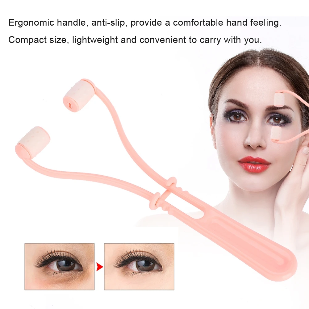 Portable Plastic Manual Eye Massager 2 Roller Face Shaping Lifting Slimming Massage Face Facial Beauty Roller Massager Skin Tool
Portable Plastic Manual Eye Massager 2 Roller Face Shaping Lifting Slimming Massage Face Facial Beauty Roller Massager Skin Tool