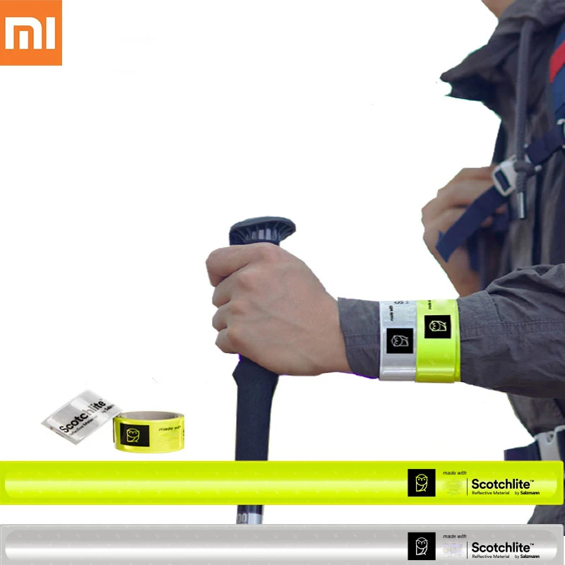Xiaomi Scotchlite Reflective Wristband One Second Quick Wearing Automatic Flexible Strap Night Personal Health Care Safe Support
Xiaomi Scotchlite Reflective Wristband One Second Quick Wearing Automatic Flexible Strap Night Personal Health Care Safe Support