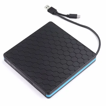 Chenyang Portable Slim External CD DVD Drive Burner Player to USB 3.0 Type-C DVD/CD Rom RW Rewriter/Writer/Reader
Chenyang Portable Slim External CD DVD Drive Burner Player to USB 3.0 Type-C DVD/CD Rom RW Rewriter/Writer/Reader