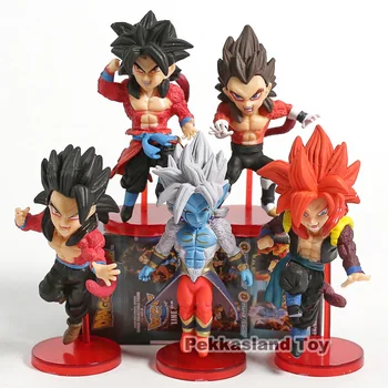 WCF Super Dragon Ball Heroes Vol.3 SS4 Son Goku Gohan Vegeta Gogeta Mira PVC Figures Toys 5pcs/set
WCF Super Dragon Ball Heroes Vol.3 SS4 Son Goku Gohan Vegeta Gogeta Mira PVC Figures Toys 5pcs/set