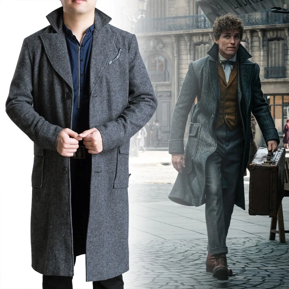 

Harri Potter Fantastic Beasts Cosplay and Where to Find Them 2 Costume Newt Scamander Bulma Carnival Adult Costumes Halloween