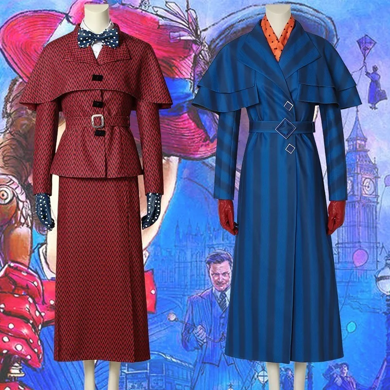 Mary Poppins Cosplay Julie Andrews Edwards Costume Movie Suit Carnival Outfit Adult Halloween Custom Made Superhero Dress Women
Mary Poppins Cosplay Julie Andrews Edwards Costume Movie Suit Carnival Outfit Adult Halloween Custom Made Superhero Dress Women